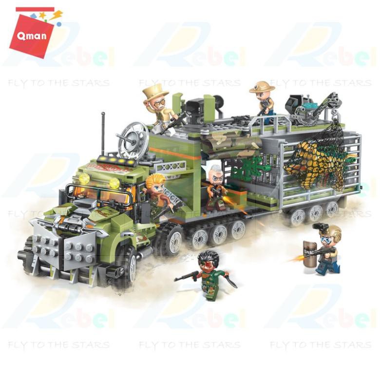 LEGO PHÁO ĐÀI DI ĐỘNG- Đồ chơi xếp hình - Đồ chơi lắp ráp