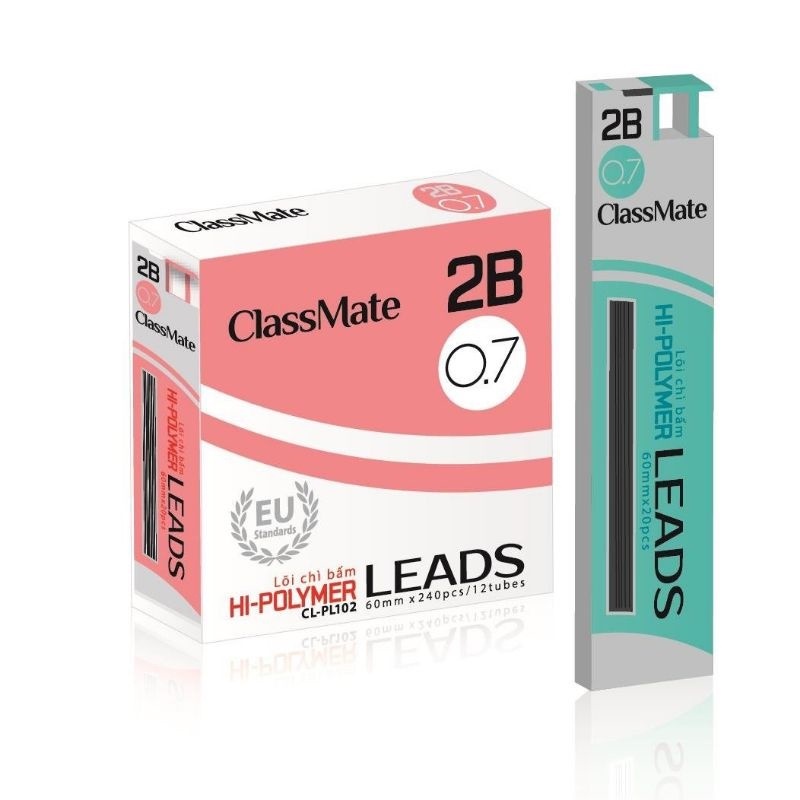 Ngòi chì kim 0.5mm / 0.7mm Classmate PL101 /  PL102 / Ruột chì kim thay thế - 1 tuýp