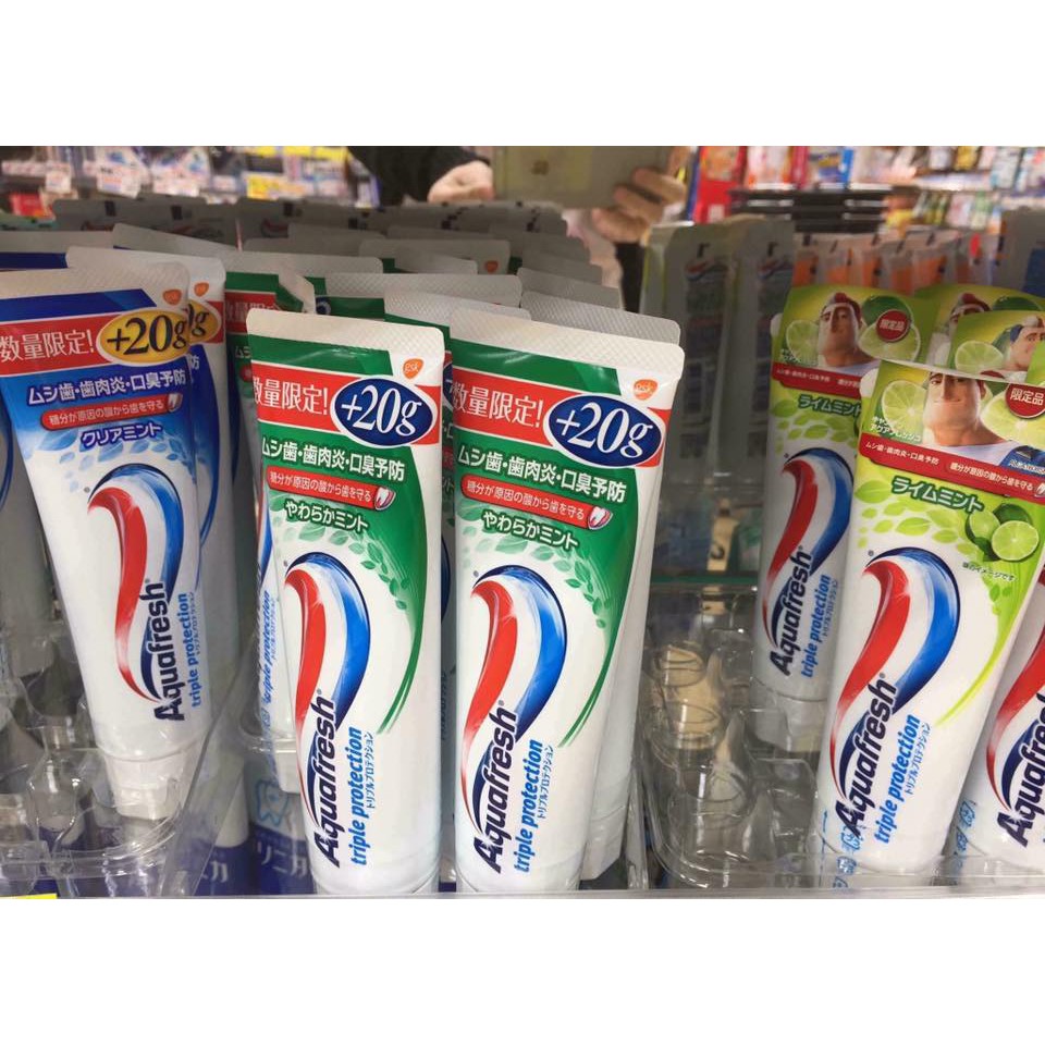 kem đánh răng aquafresh