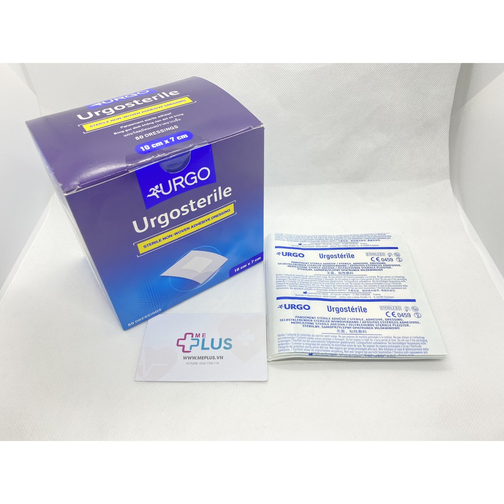 Băng cá nhân vô trùng có gạc 10cmx7cm URGOSTERILE