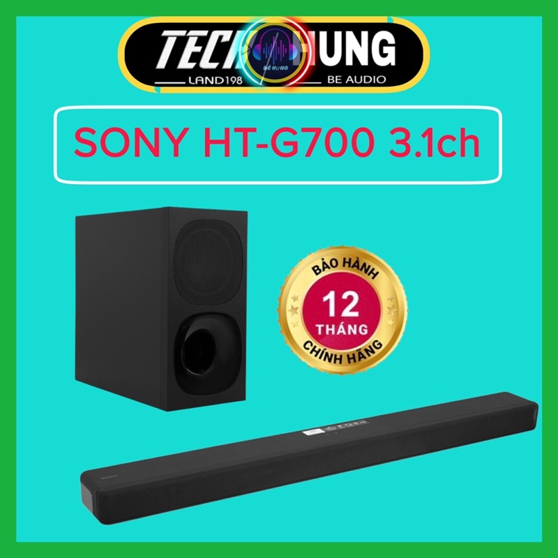 Dàn âm thanh, Loa thanh Sony 3.1 HT- G700 hàng nguyên seal bảo hành 12 tháng