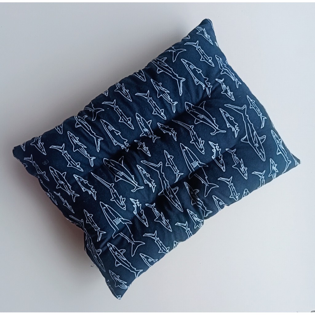 Gối ngủ cho bé , gối mát xa trẻ em 3 rãnh chống mỏi KT 40*25cm chất liệu toàn bộ bằng cotton Hàn Quốc 100/% giá 21000₫
