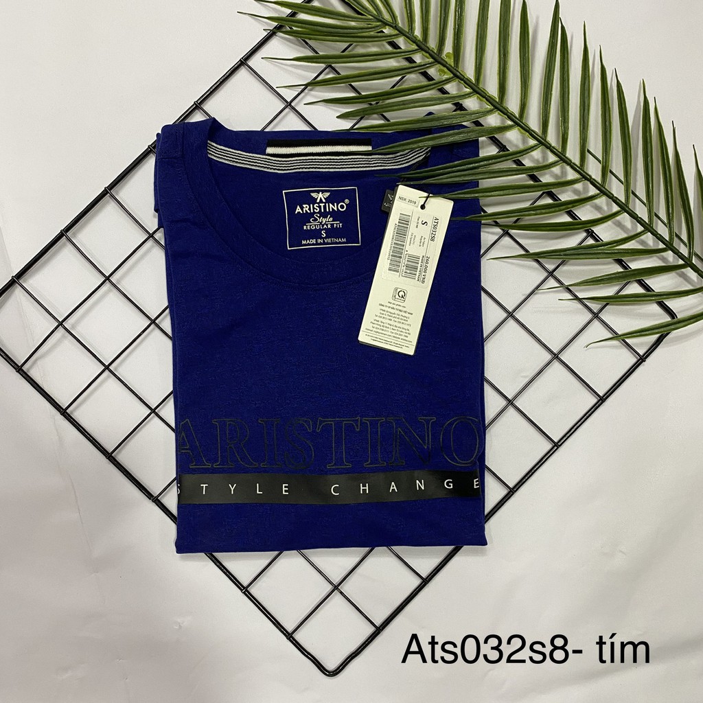 Áo thun nam ARISTINO cổ tròn reguler-