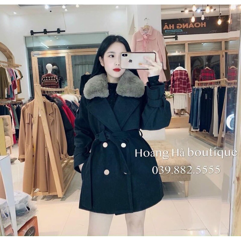 KHOÁC DẠ CỔ LÔNG ❌HOT HIT❌