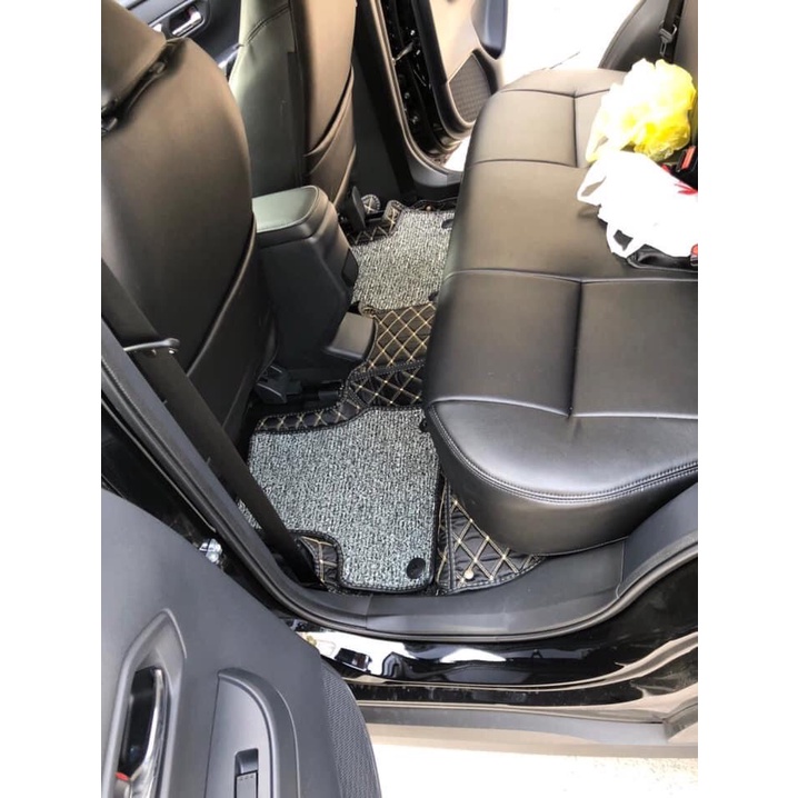 Thảm lót sàn ô tô 5d 6d cho Toyota Raize da không mùi không thấm nước phủ kín 90%sàn xe
