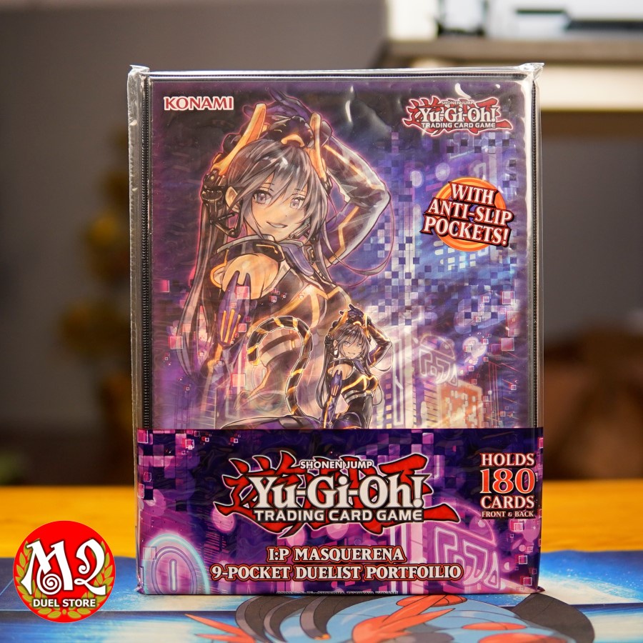 Album sưu tập Yugioh I:P Masquerena 9-Pocket Portfolio - Sức chứa 180 lá bài - Chính hãng Konami