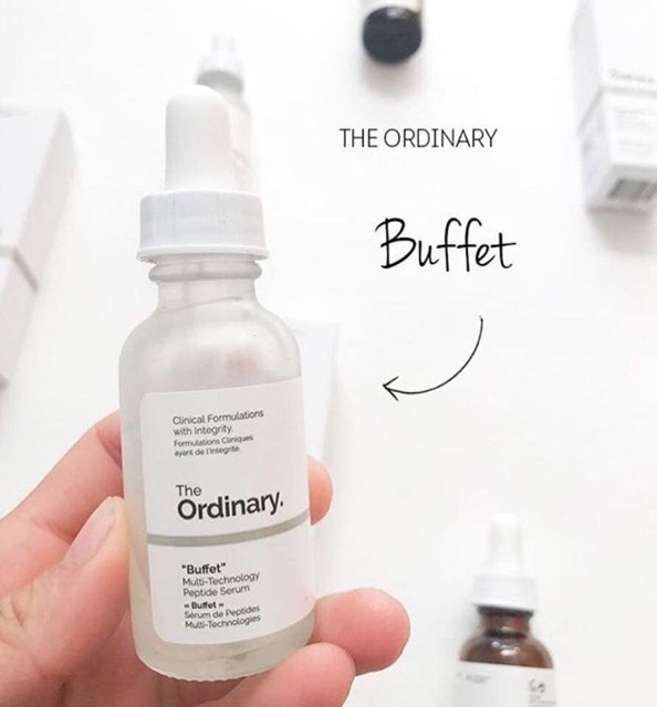 Serum chống lão hoá da The ordinary Buffet 30ml - NK Đức Đủ Bill