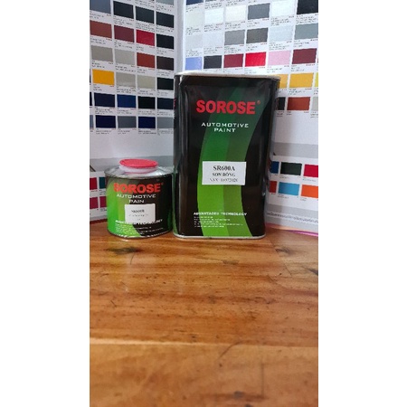 Sơn bóng 2K nhanh khô tỉ lệ pha 4:1 mã SR600