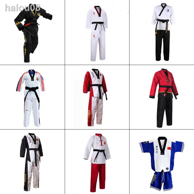 Bộ Đồng Phục Tập Võ Taekwondo Chất Liệu Cotton Cao Cấp