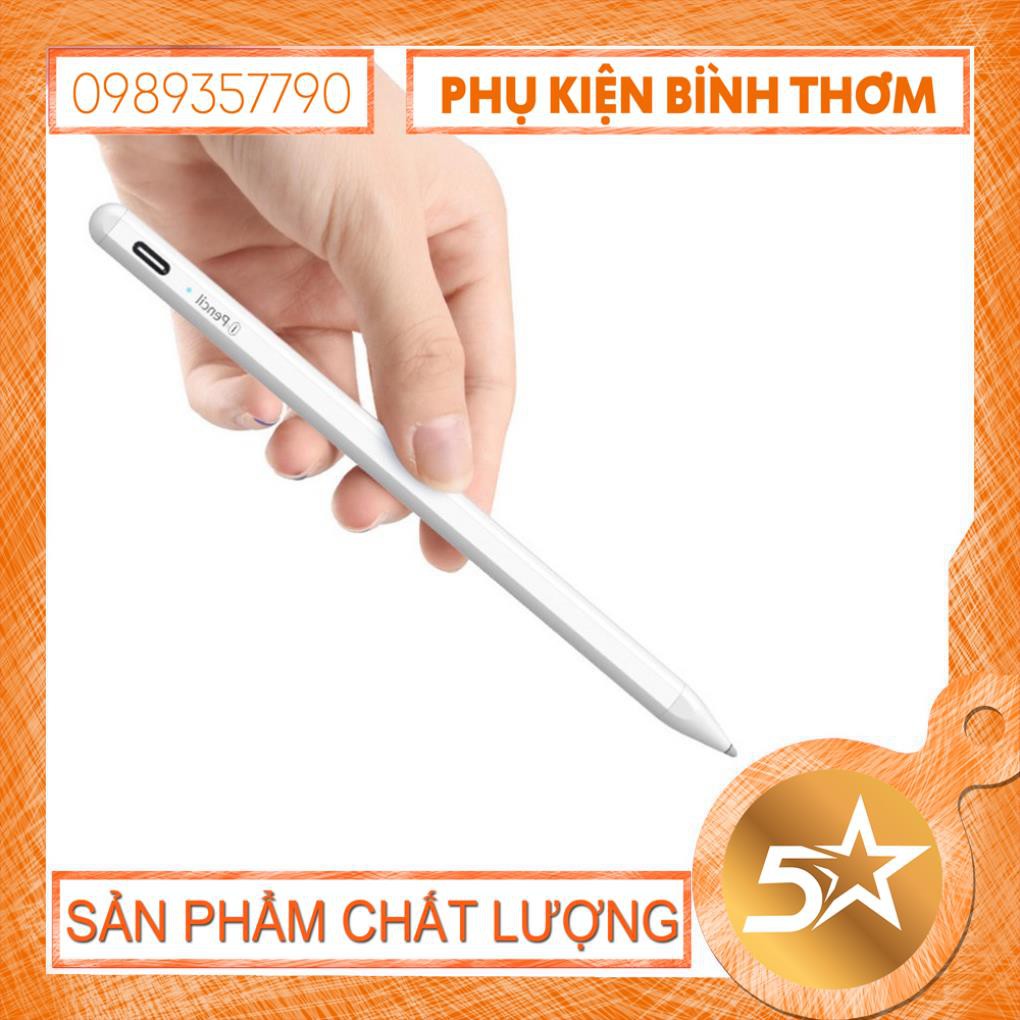 Bút Cảm Ứng WiWu Pencil Pro Cho iPad Viết Vẽ Nghiêng Hơn 60 Độ, Chống Tì Tay, Hít Vào Ipad Hàng Chính Hãng Wiwu