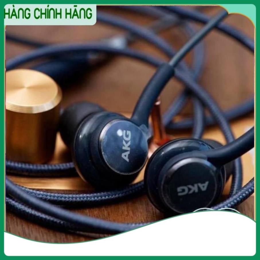 Tai nghe AKG Cao Cấp Tai nghe máy tính có dây nhét tai jack 3.5  Samsung S8 S10 BH 12 tháng