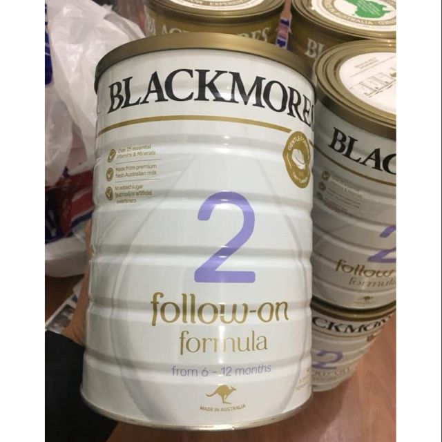 (Date 2022) Sữa Blackmore số 2 Úc mẫu mới hộp 900g