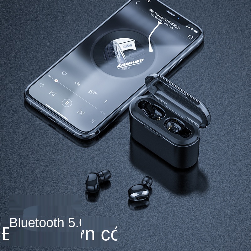 ☋✐Tai nghe gaming chụp Thích hợp cho uaw / Bluetooth kép vô hình không dây mini plug-in tay a7 unisex x30 9 thể thao ở c