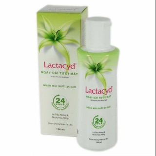 Dung dịch vệ sinh phụ nữ Lactacyd ngày dài tươi mát lá trầu không