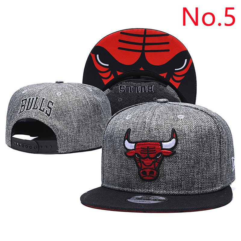 Nón lưỡi trai JKZ3 20 phong cách NBA Chicago Bulls hip ho