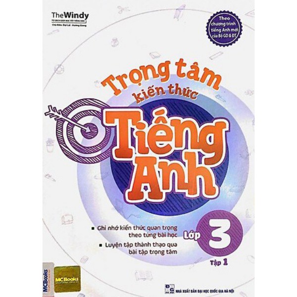 Sách Trọng Tâm Kiến Thức Tiếng Anh Lớp 3 - The Windy ( Tập 1)