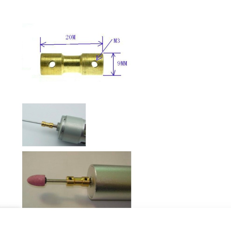 Khớp nối đồng thau nối khít không lỏng kèm ốc và lục giác chất lượng cao đủ khẩu độ 2-2mm 2-3.17mm 3.17-3.17mm - LK0097