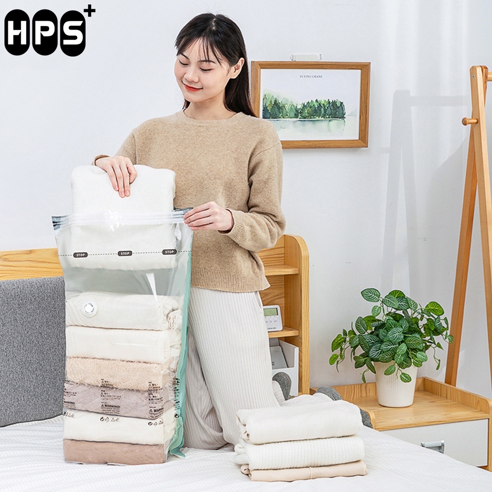 Túi hút chân không đựng quần áo, chăn màn, chống bụi, bảo quản chăn, ga, gối tiện dụng