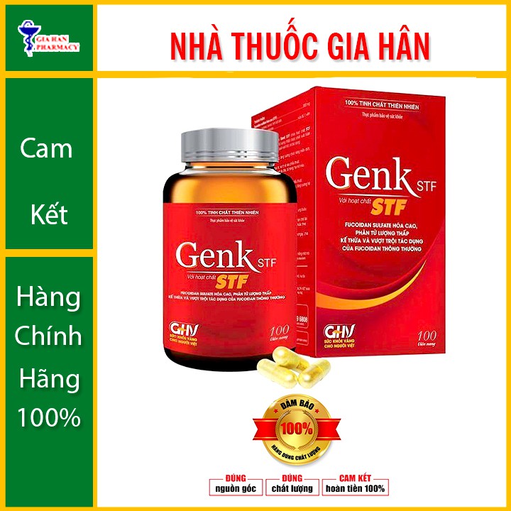 Genk STF Phòng Ngừa Và Hỗ Trợ Ung thư (100 viên)