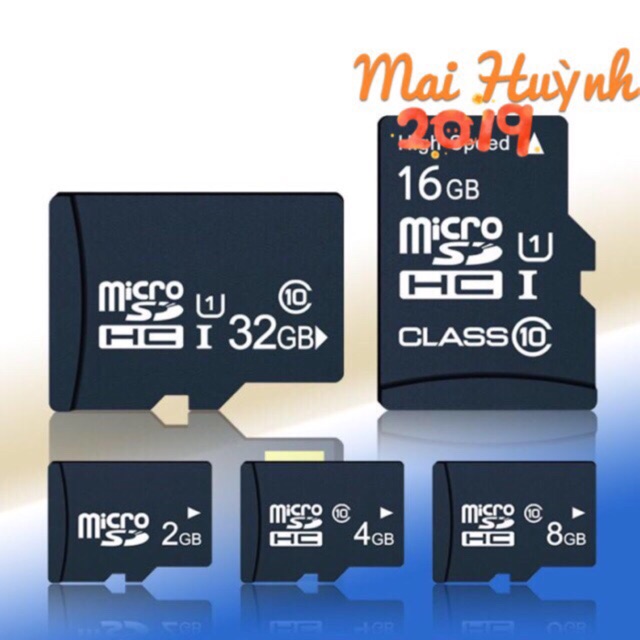 Thẻ Nhớ MicroSD 2GB - BH 12 Tháng