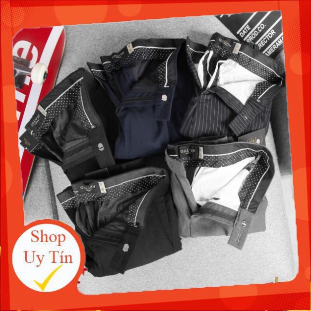 Quần tây nam Galvin bộ 5 màu,quần âu công sở Basic nam Hàn Quốc 6 - Leo Vatino | BigBuy360 - bigbuy360.vn