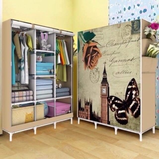 Tủ vải 3D 3 buồng 8 ngăn