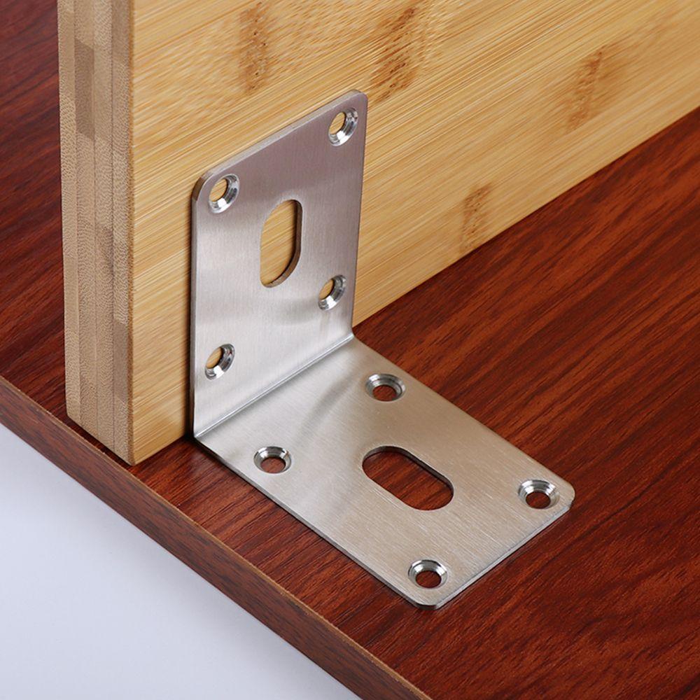 PISTA Set 2 Khóa Góc Đồ Nội Thất Bằng Thép Không Gỉ