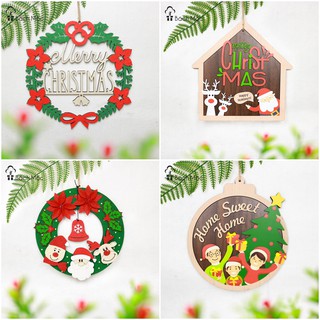 Vòng decor Noel trang trí nhà, cửa hàng