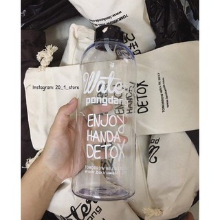 Combo 5 bình Bình nước Detox 1000ml