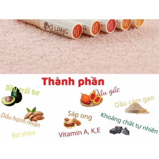 Son dưỡng trái bơ Pơ lang (son dưỡng có màu)