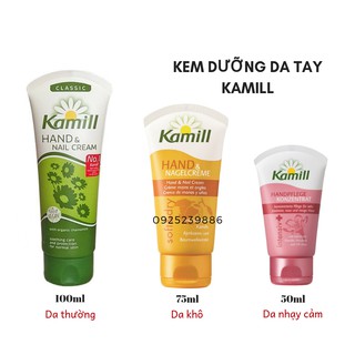 KEM DƯỠNG DA TAY KAMILL