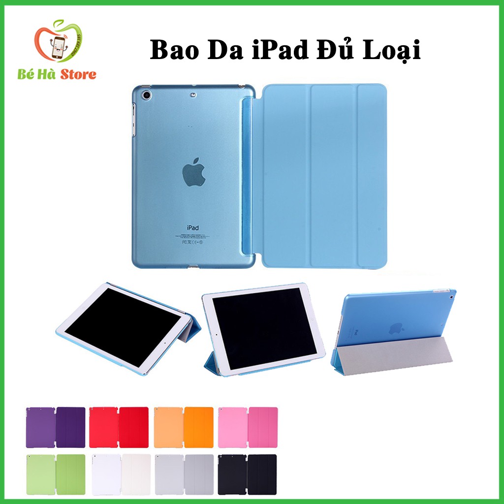 Bao Da iPad Mini 1/2/3/4/5 - iPad 2/3/4 - iPad Air 1/2 - iPad 2017/2018 Smart Cover Đẹp Giá Rẻ | BigBuy360 - bigbuy360.vn