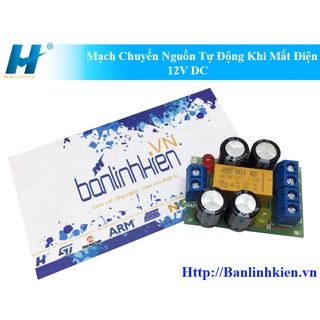 Mạch Chuyển Nguồn Tự Động 12v DC