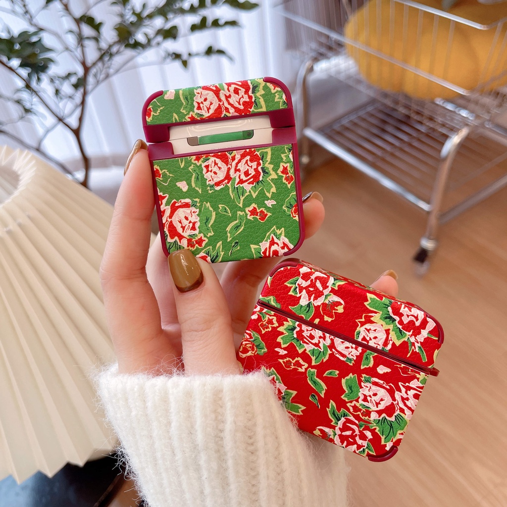 Vỏ Bảo Vệ Hộp Đựng Tai Nghe compatible AirPods 3 2 3rd + Hộp Đựng Tai Nghe compatible AirPods2Gelinas3