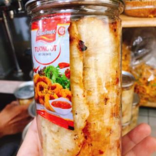 Khô cá thiều miếng lon 250gr
