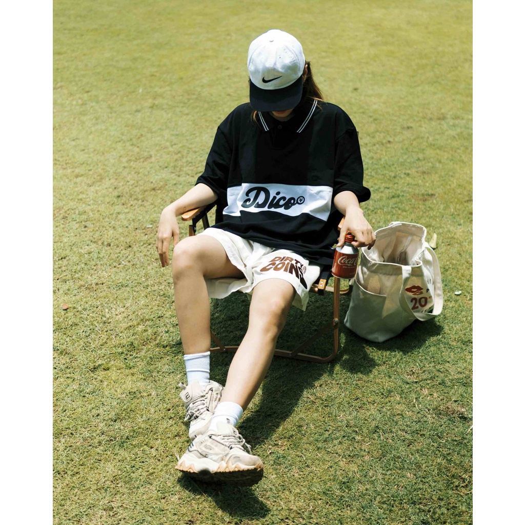 Áo thun DirtyCoins Comfy Polo - Black