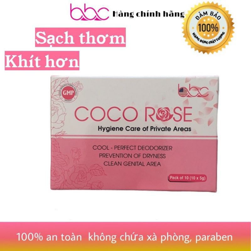 Bột phụ khoa se khít sạch viêm COCO ROSE Date mới 2021