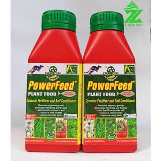 Chai 250ml phân cá không hôi powerfeed hữu cơ úc
