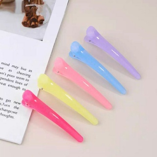 Kẹp tóc mỏ vịt nhựa cao cấp