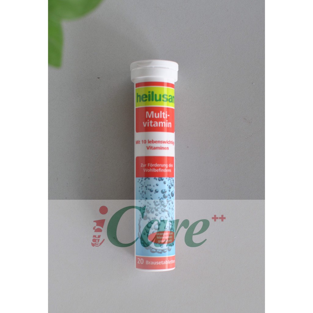 VIÊN SỦI MULTIVITAMIN HEILUSAN BỔ SUNG VITAMIN TỔNG HỢP