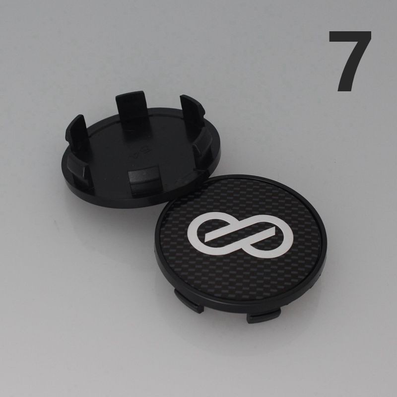 Set 4 nắp chụp mâm bánh xe ô tô cỡ 54/49mm trang trí xe ô tô tiện dụng