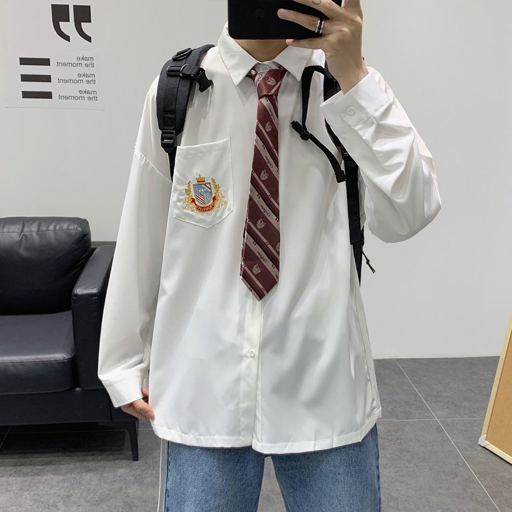 Bộ Đồng Phục Học Sinh Tay Dài Thời Trang Dành Cho Nam (Có Bán Áo Riêng) | BigBuy360 - bigbuy360.vn