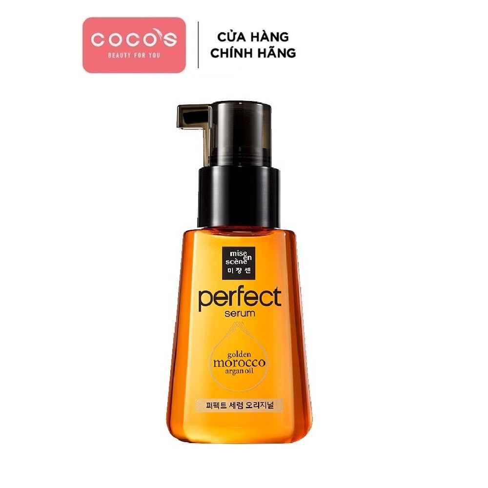 [Mã FMCGMALL -8% đơn 250k] Serum Dưỡng Tóc Mise En Scene Perfect Serum Golden Marocco Argan Oil 80ml [CAM ORIGINAL]