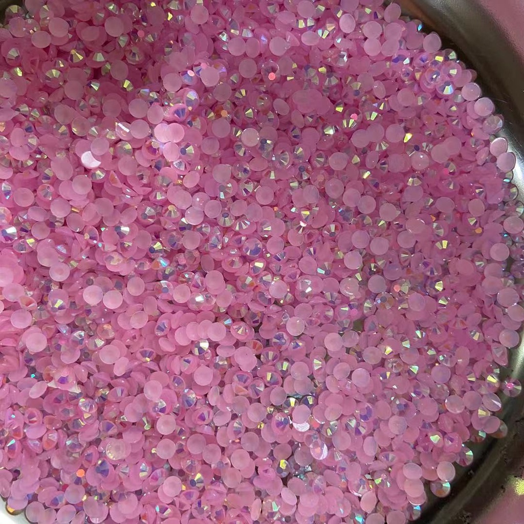 30g đá lẻ 3mm và 4mm 100 viên nhiều màu