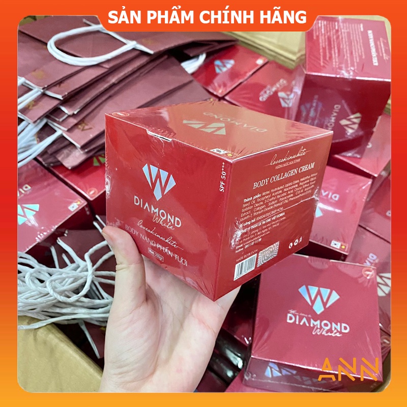 [Chính Hãng] Kem body Nano phấn tươi Diamond White - 8938531802201