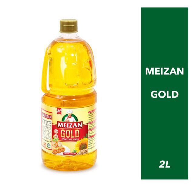 Dầu Ăn Meizan Gold Chai 400ml, 1 Lít, 2 Lít
