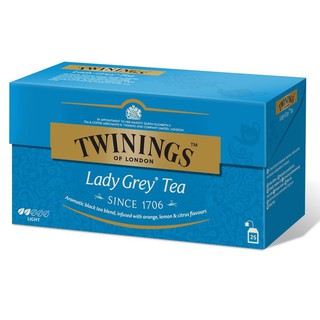 Trà Twinings Lady Grey – Trà đen hương bergamot 25 gói x 2g