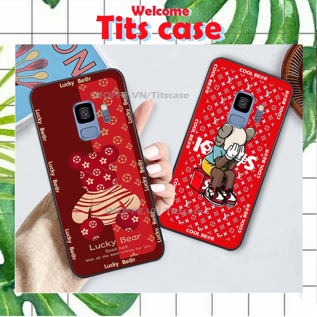 Ốp lưng Samsung Galaxy S9 in hình GẤU K@WS- BE@R COOL-CỰC XINH-RẺ-BỂN -ĐẸP