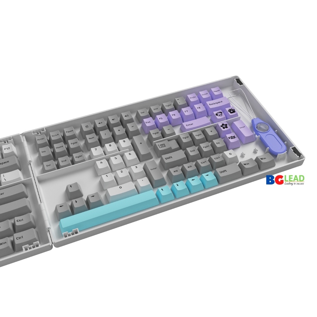 Bộ keycap cho bàn phím cơ AKKO Silent  - Mai Hoàng phân phối