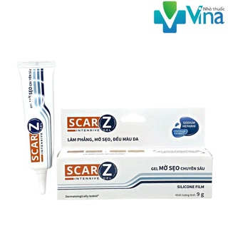 Gel làm mờ sẹo scarz intensive gel new công thức hoàn toàn mới - tuýp 9gr